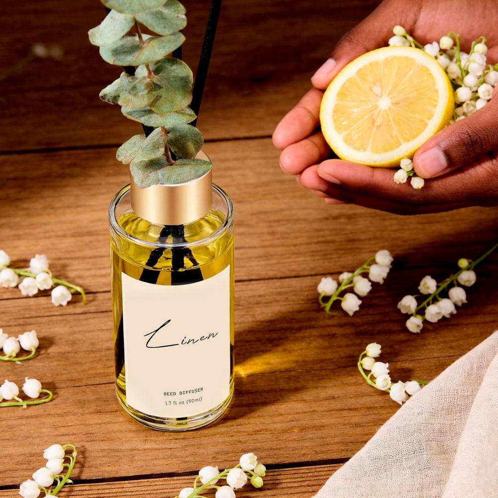 Set of 3 Eucalyptus, Linen & O - Home Fragrance Linen ulasan dan harga