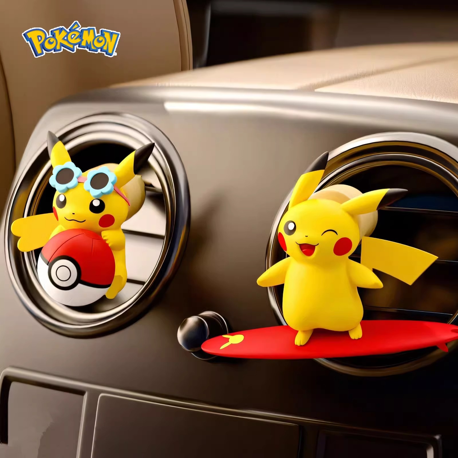 Anime Pokemon Pikachu Action F - Car Vent Diffuser ulasan dan harga