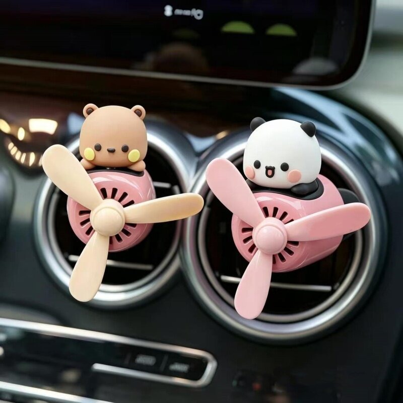 Hot Cartoon Bubu Yier Figure A - Car Vent Diffuser ulasan dan harga