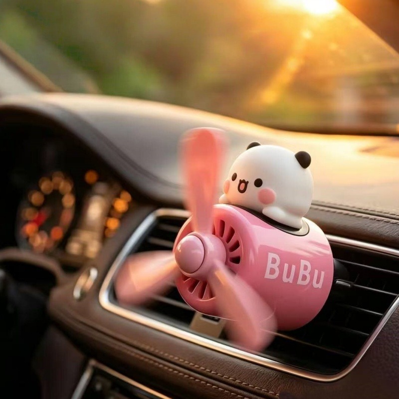 Hot Cartoon Bubu Yier Figure A - Car Vent Diffuser ulasan dan harga
