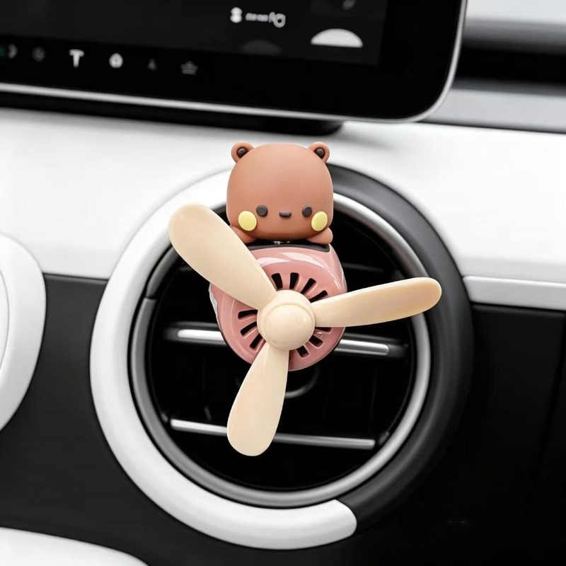 Hot Cartoon Bubu Yier Figure A - Car Vent Diffuser ulasan dan harga