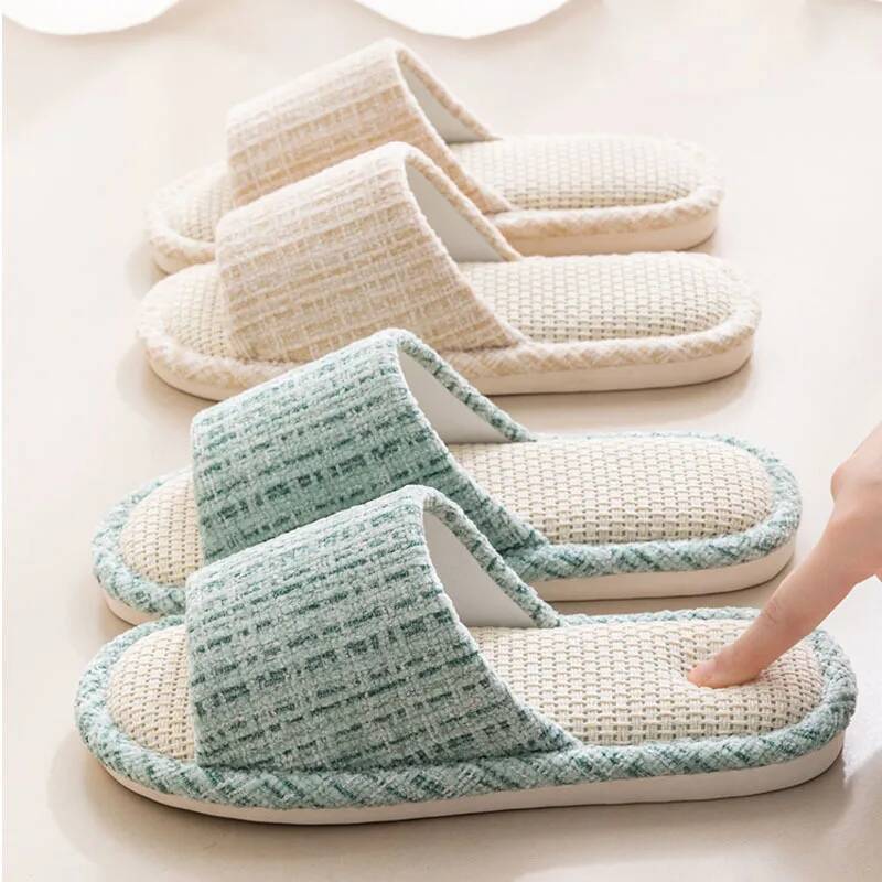 Women's Slippers Summer New Ja - Home Fragrance Linen ulasan dan harga