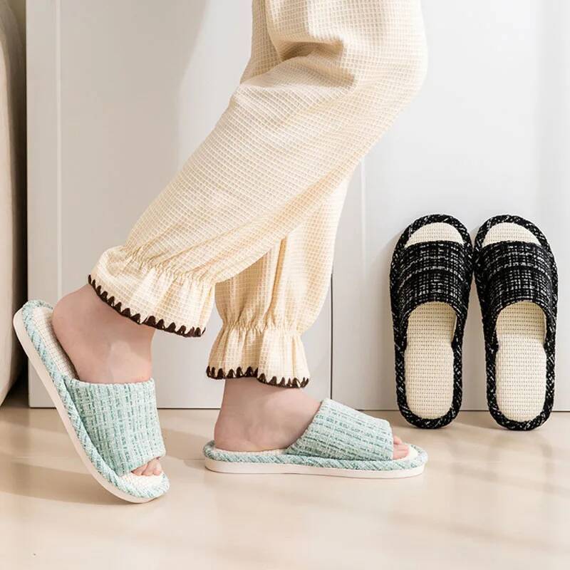 Women's Slippers Summer New Ja - Home Fragrance Linen ulasan dan harga