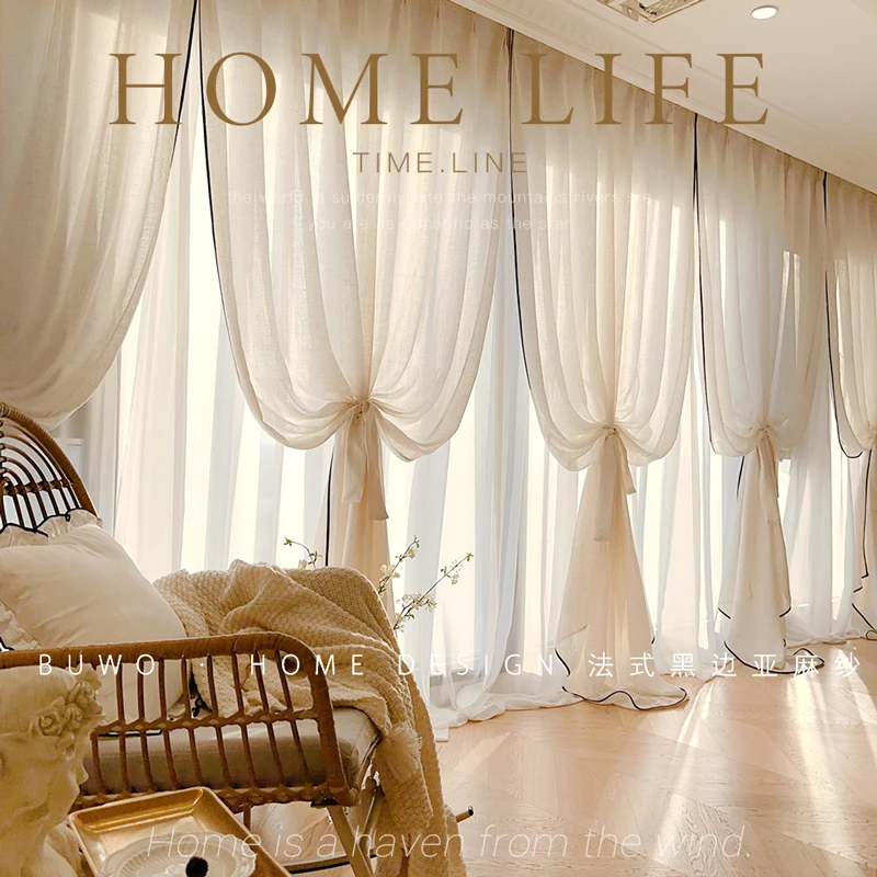 Black Border Linen Gauze Small - Home Fragrance Linen ulasan dan harga
