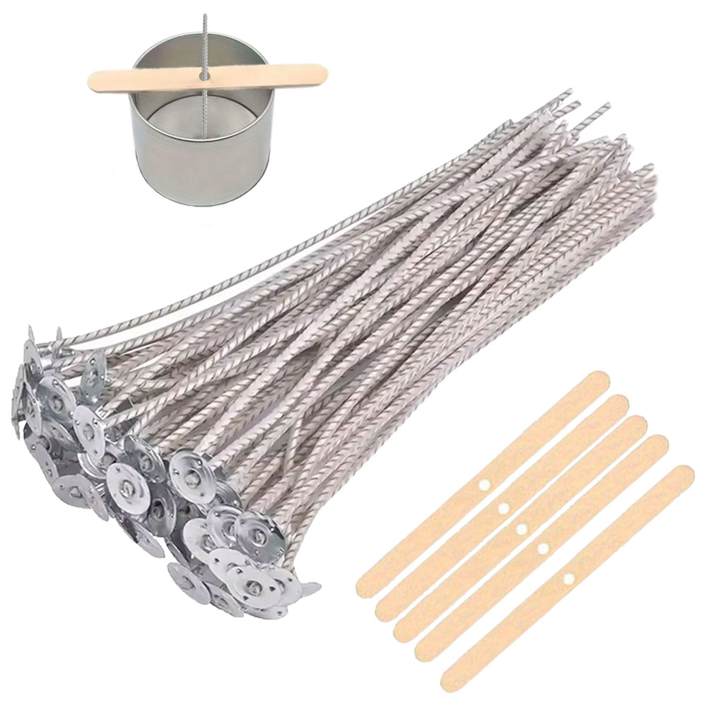 55pcs Flower Candle Wick Wood  - Home Fragrance Candles ulasan dan harga