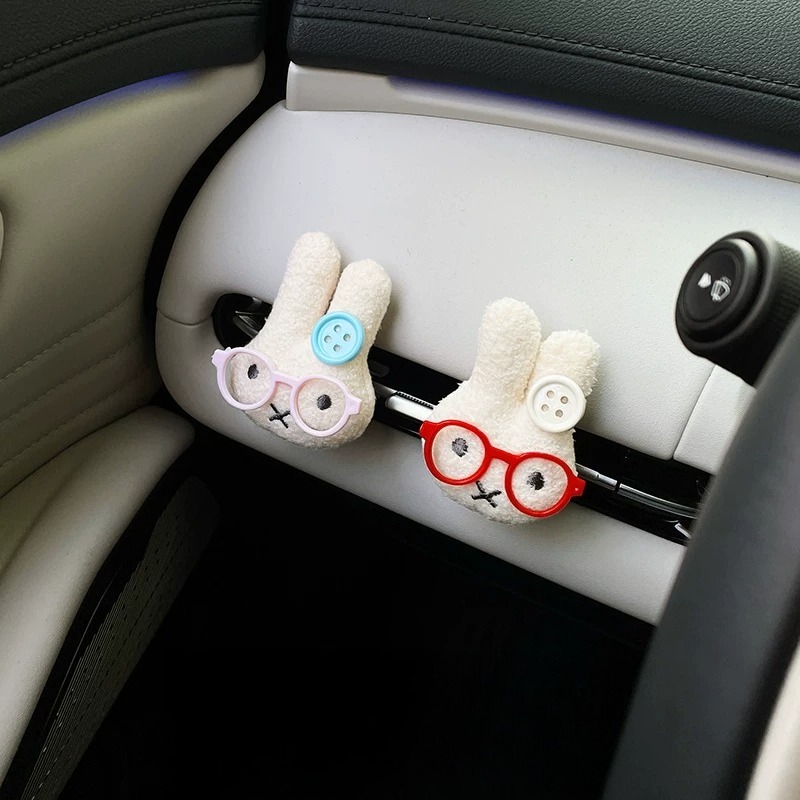 Cute Rabbit with Glasses Car A - Car Vent Diffuser ulasan dan harga