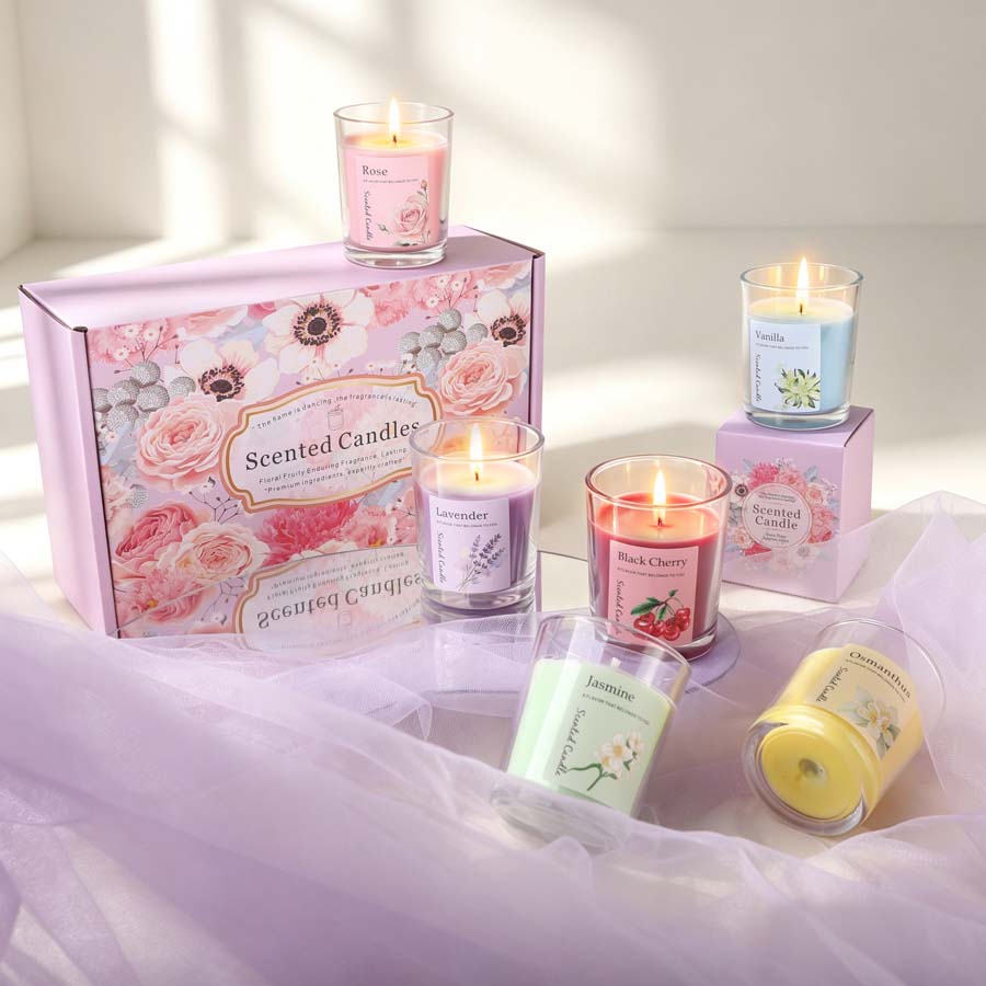 Aromatherapy Scented Candle Gi - Home Fragrance Candles ulasan dan harga