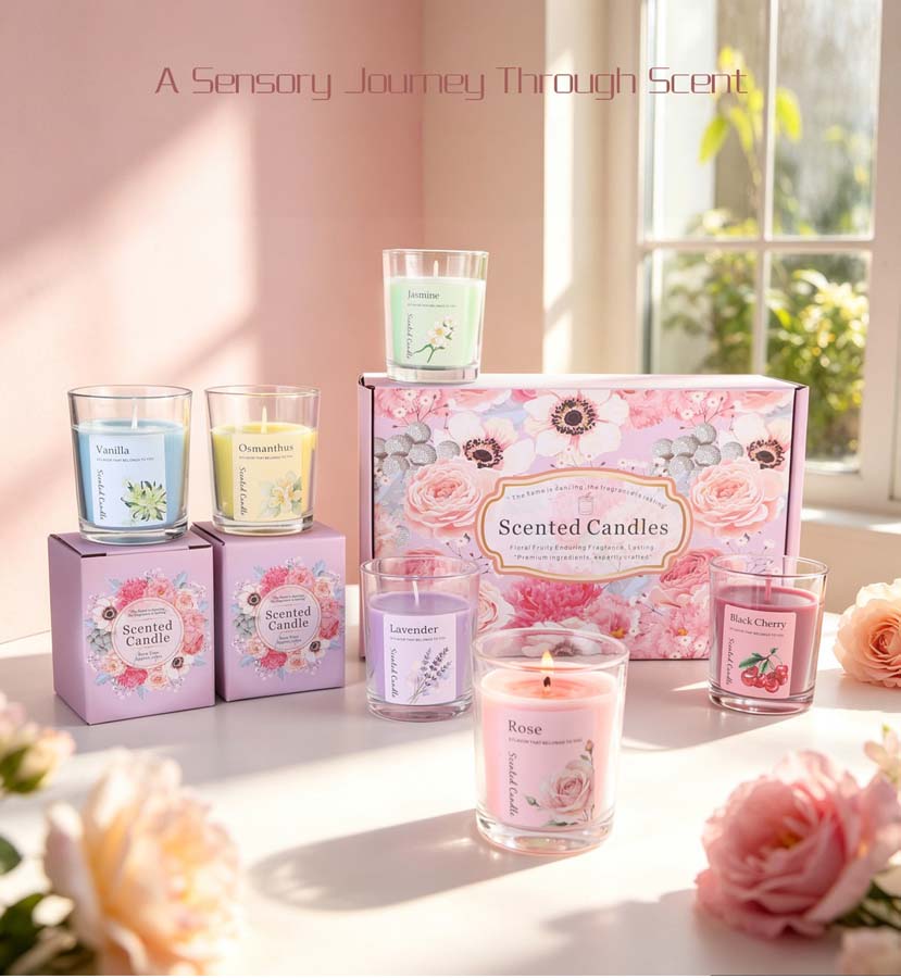 Aromatherapy Scented Candle Gi - Home Fragrance Candles ulasan dan harga