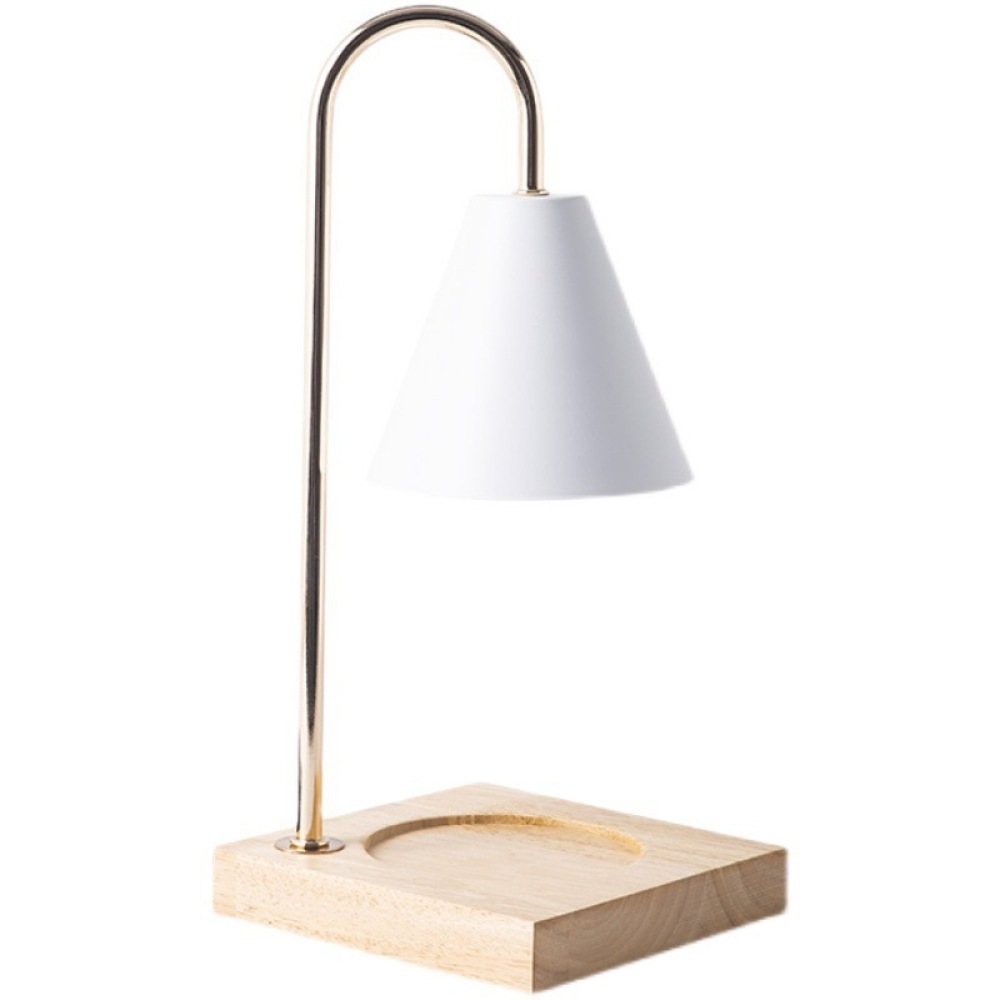 Modern Candle Warmer Lamp Wood - Home Fragrance Candles ulasan dan harga